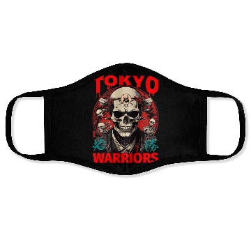 Discover tokyo Warriors Face Masks