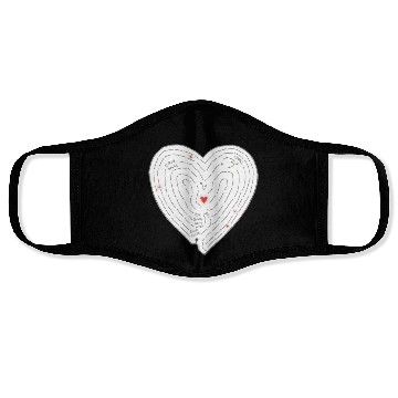 Discover Love's Maze Face Masks