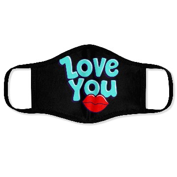 Discover Love You Face Masks