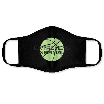 Discover extreme is normal sports Face Masks