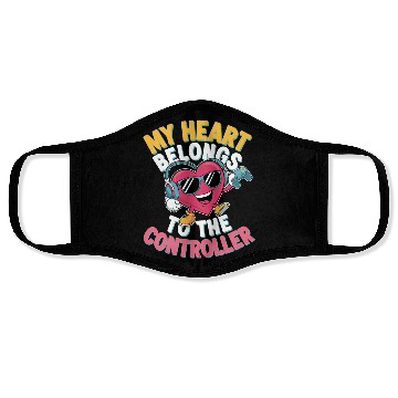 Discover My Heart Belongs to the Controller Face Masks