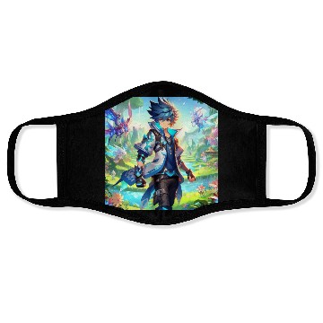 Discover Fantasy Adventure World Face Masks