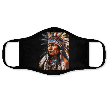 Discover Native American Chief Face Masks