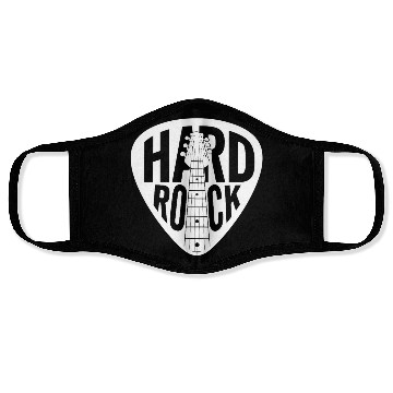 Discover Hard Rock Guitar Pick Face Masks