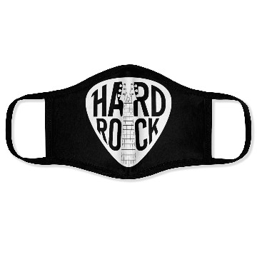Discover Hard Rock Guitar Pick Face Masks