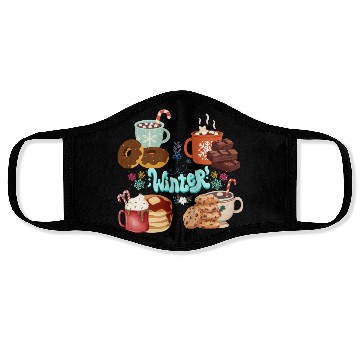 Discover Winter Treats and Warm Beverages Face Masks