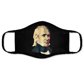 Discover President James K Polk Face Masks