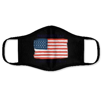 Discover US flag.Presidents Day Face Masks