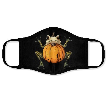 Discover Pumpkin Frog Frog Pumpkin Face Masks