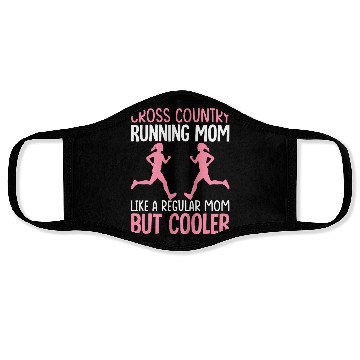 Discover Trail Runner Marathon Cross Country Running Mom Face Masks
