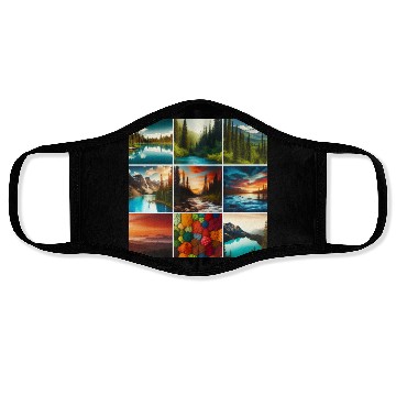 Discover Nature Aesthetic Face Masks