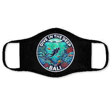 Discover Ocean Explorer Badge Face Masks