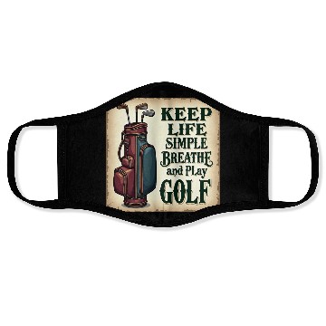 Discover Golf Breath and Play Golf Face Masks