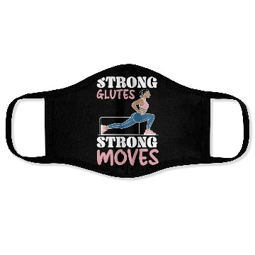 Discover Bulgarian Squat Exercise Fitness Workout Gym Face Masks