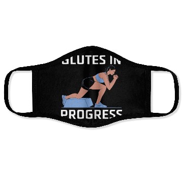 Discover Bulgarian Squat Exercise Fitness Workout Gym Face Masks