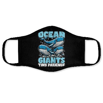 Discover Whale Watching Ocean Giants Tiny Marine Animal Face Masks
