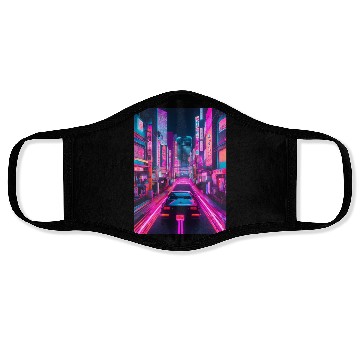Discover Synthwave 3 Face Masks
