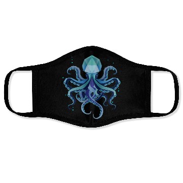 Discover Octopus - Mystical Deep Sea Creature Face Masks