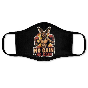 Discover Kangaroo Kickboxing Gym Face Masks