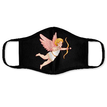 Discover Cupid with Bow and Arrow. Face Masks