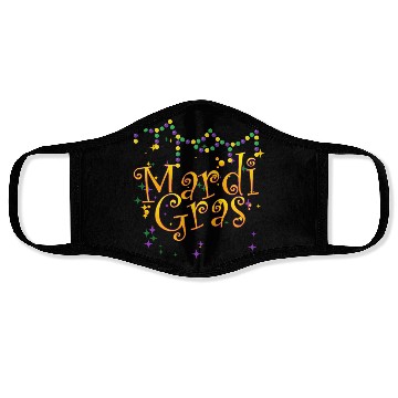 Discover Mardi Gras New Orlean festival Face Masks