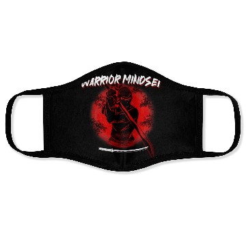 Discover Warrior Mindset Face Masks