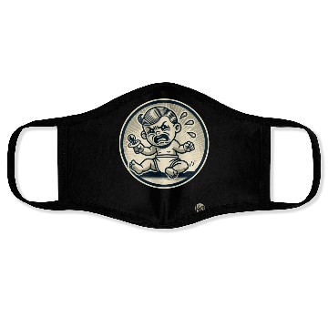 Discover Spoiled Crybaby – Vintage Cartoon Face Masks