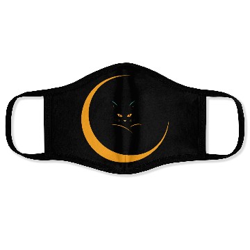 Discover Eclipse Cat – The Mystic Feline Face Masks