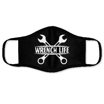 Discover Wrench Life – Mechanic Pride Face Masks
