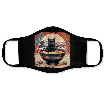 Discover Ramen Cat Face Masks