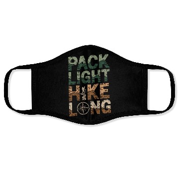 Discover Pack light, hike long Face Masks