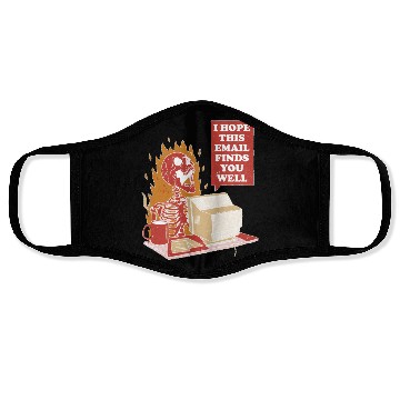 Discover You Got Mail Classic Face Masks