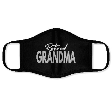 Discover retired grandma Face Masks