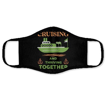Discover Cruising and Thriving Together Face Masks