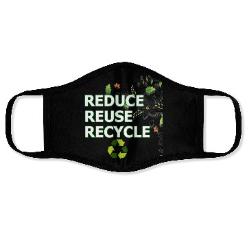 Discover Reduce Reuse Recycle Eco-Friendly Face Masks