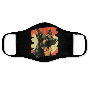 Discover German Shepherd Face Masks
