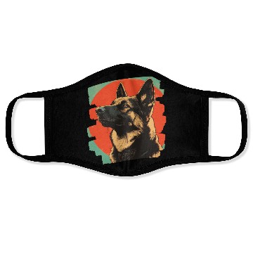 Discover German Shepherd Face Masks