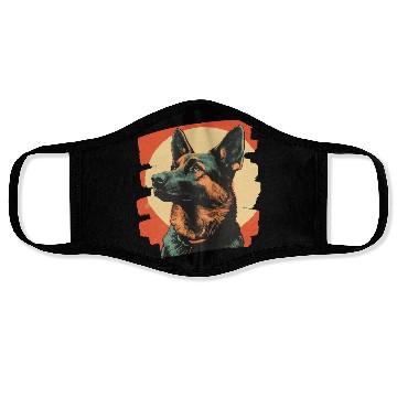 Discover German Shepherd Face Masks