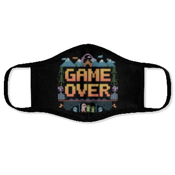 Discover Nostalgic Retro Gamer Apparel Face Masks