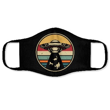 Discover UFO-Bigfoot Nessie Unicorn Face Masks