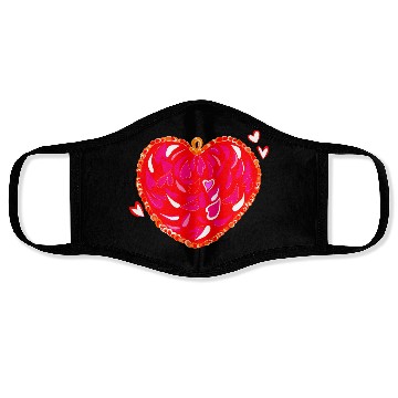 Discover Red Heart Face Masks
