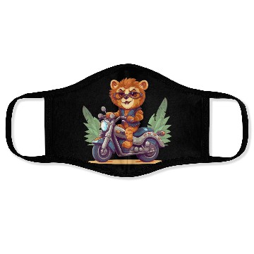 Discover Lion Cub Face Masks