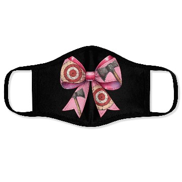 Discover Coquette Bow Axe Throwing Axe Thrower Mothers Day Face Masks