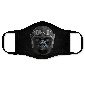 Discover Biker Gorilla Motorcycle Silver Back Monkey Face Masks