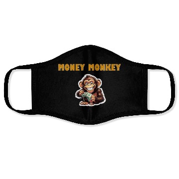 Discover MONEY MONKEY Face Masks