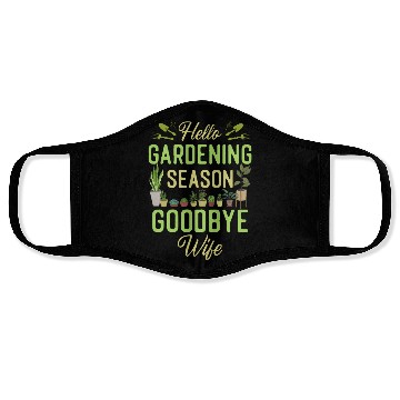 Discover Plant Lover Gardening Husband Wife Face Masks