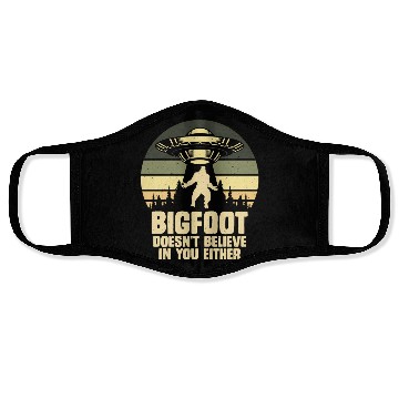 Discover UFO-Bigfoot Yeti Sasquatch Face Masks