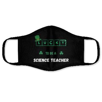 Discover Lucky To Be A Science Teacher. Face Masks