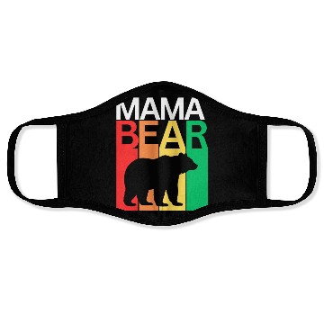 Discover Mama Bear Face Masks