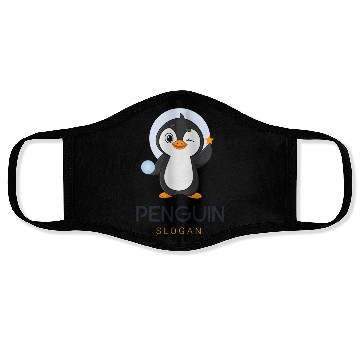 Discover New penguin Face Masks